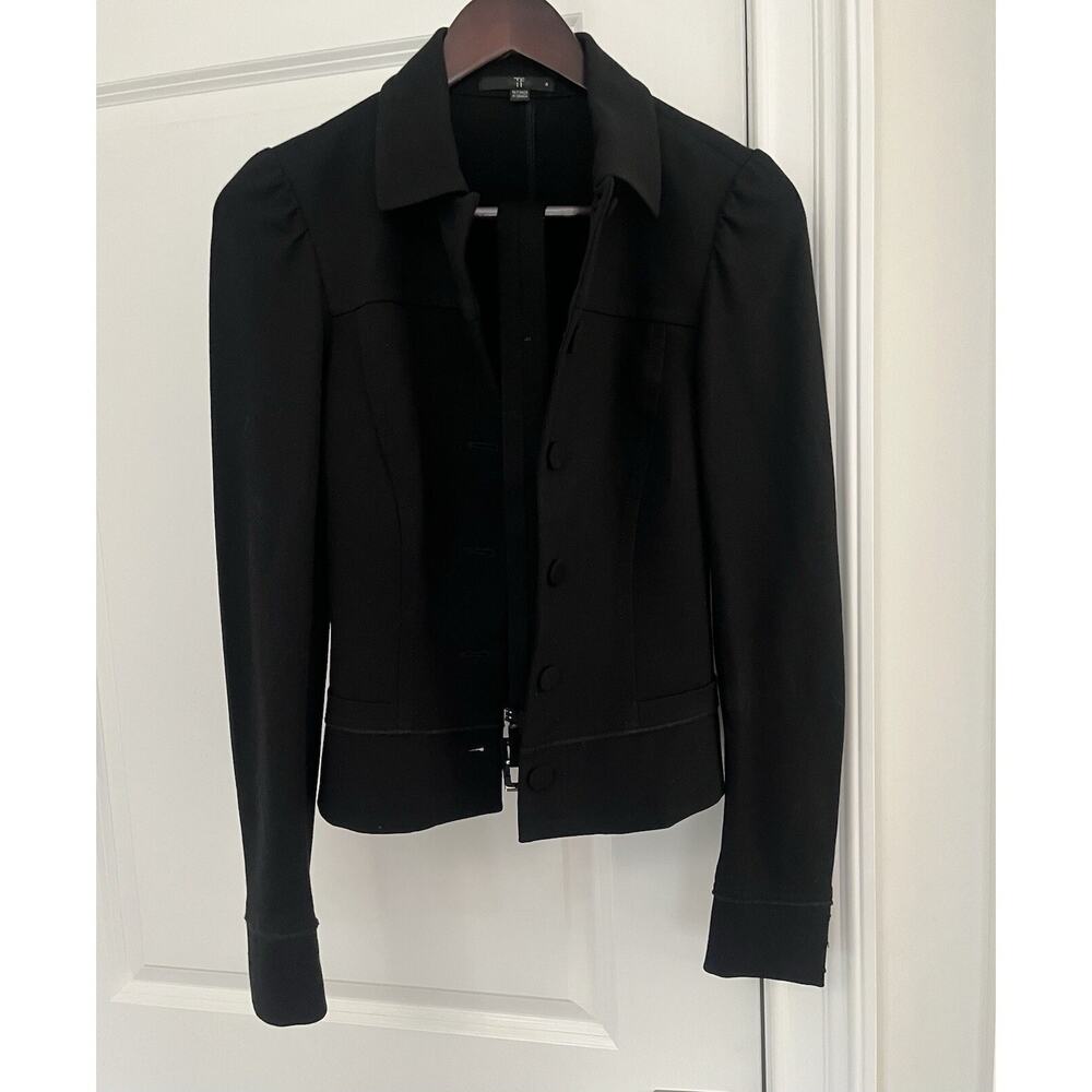 Teenflo women’s blazer with belt size 4 black Canada Academia